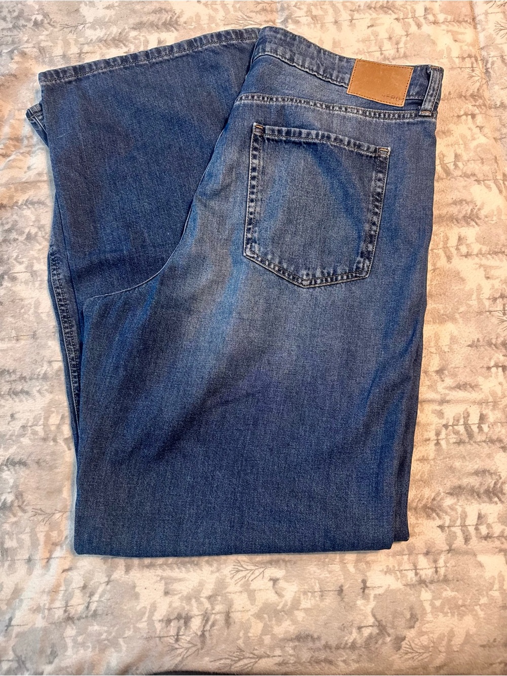 Aeropostale Blue Flare Wide-Leg Jeans